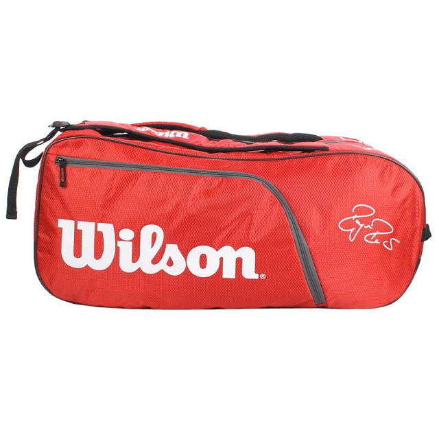 Wilson Federer 6pk Bag Red
